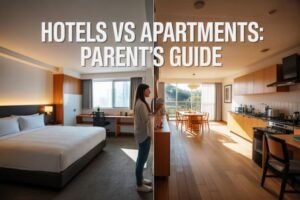 Hotels vs Apartments: 5 Factors Every Parent Must Consider